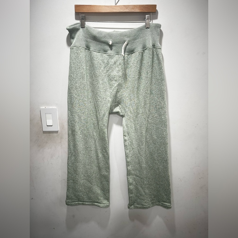 The Great. Wide leg cropped sweatpants